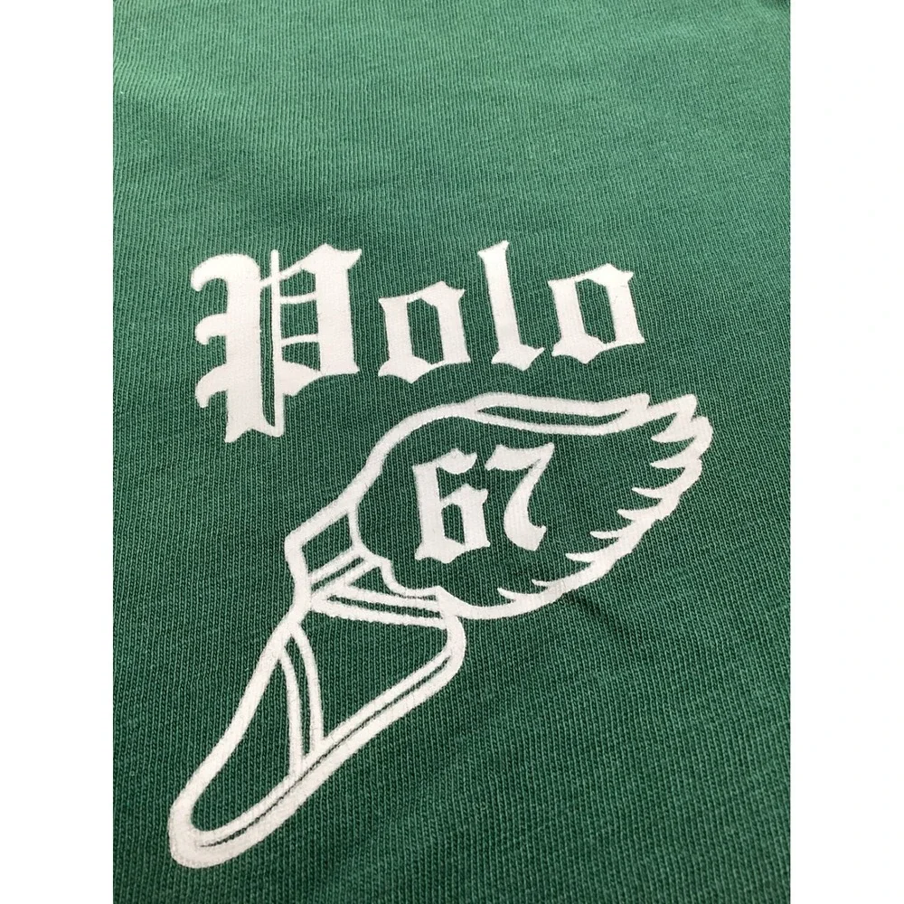 Polo Ralph Lauren Mens XXL Green Winged Foot Polo 67 Graphic T-Shirt NWT